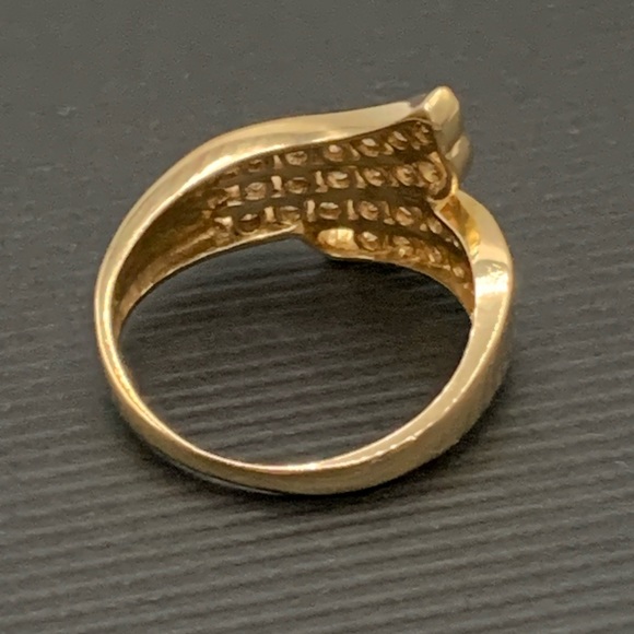 Diamond Ring 18k yellow gold - Picture 5 of 13